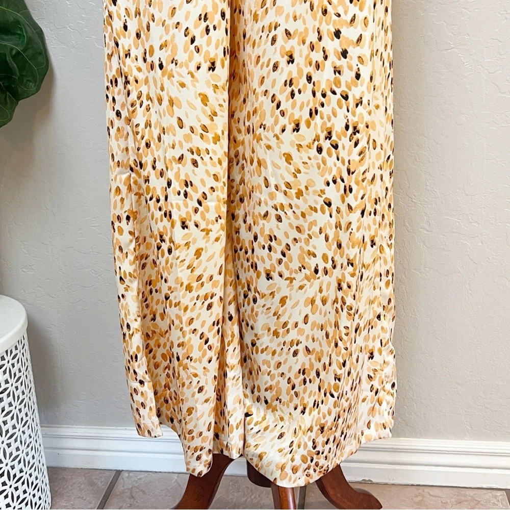 •NEVER FULLY DRESSED• Willow Halter‎ Neck Wide Leg Jumpsuit Size US 6